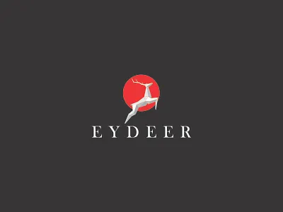 Eydeer branding deer design logo logodesainer logogram monogram moon perusahaan sederhana