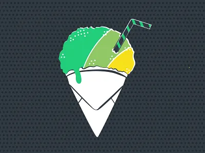 Email Sno-Cone email illustration logo marketing tshirt design