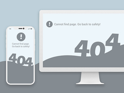 Daily UI #008 - 404 Page 404 dailyui dailyui8 error web design