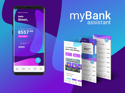 Mybank bank design ui ux mobile app