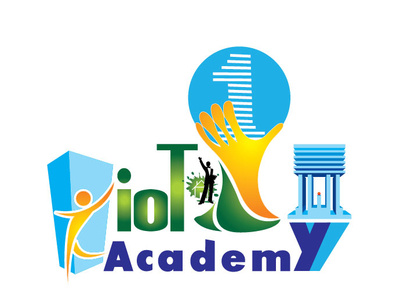 IOT ONE ACADEMI_logo design_Parvez Raton academy american app awesome design branding coloful design flat icon illustration illustrator logo logo 3d one typography ui university ux vector web