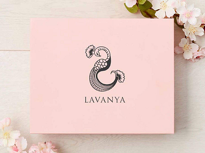 Logo Concept for Lavanya abstract logo design designer dribble dribble shot logo artist logo design logo designer modern logo peacock logo professional logo shot