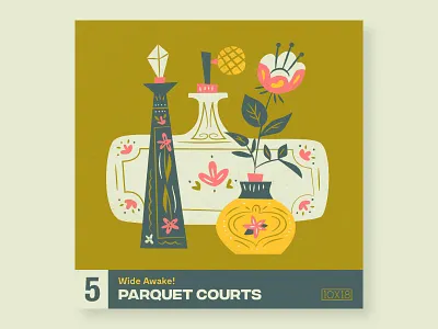 5. Parquet Courts 10x18 illustration music