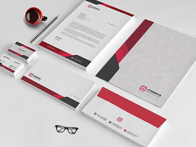 Corporate Identity a4 branding business business letterhead clean corporate corporate identity corporate letterhead envelope folder identity ipad letter letter head letterhead letterhead invoice letterhead pad letterhead template letterhead word official