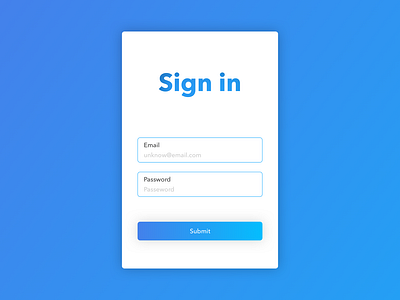 Daily UI 1# - Sign up dailyui design sign in ui ux web