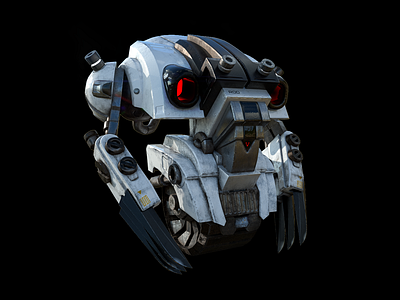 Robot ROD 3d 3d model design game mecha model modelling robot texture