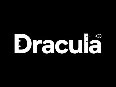 Dracula branding dracula illustration type typeface typography vampire