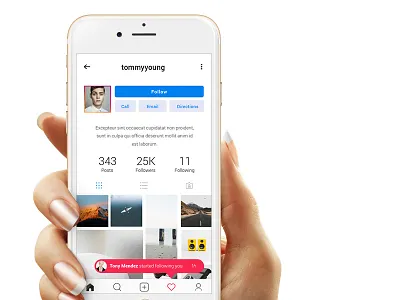 Instagram Redesign app branding clean design design jam illustration illustrator instagram iphone minimal sketch app ui ux