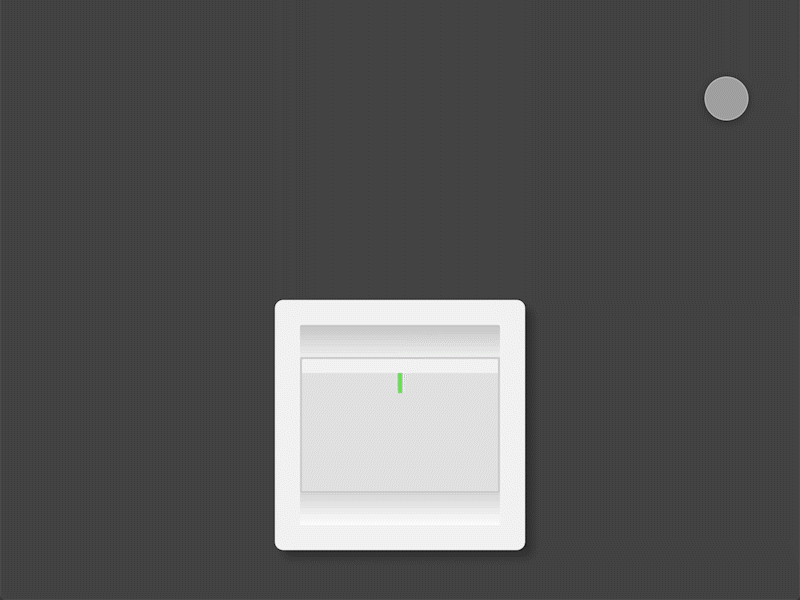 Daily UI #015 - On/Off Switch 015 animation dailyui light off on switch toggle ui ux