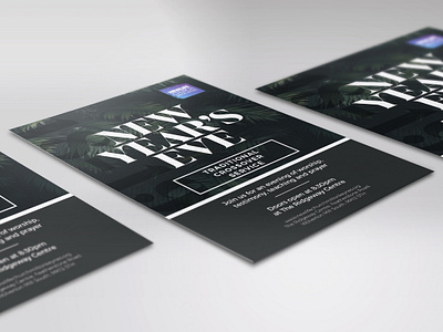 New Life Church New Years Flyer black and white branding church church design church event event event artwork flyer flyer design graphic design leaflet leaflet design minimal new year 2019 new year flyer new years new years eve promotional video