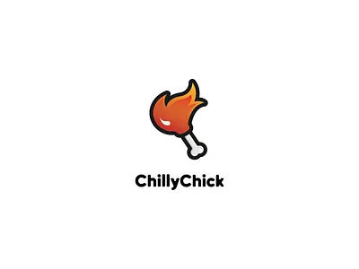 ChillyChick brand branding colors design dribbble elegance elegant first shot golden ratio illustration logo vector