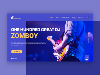 Music Web design icon logo music typography ui vocal concert web