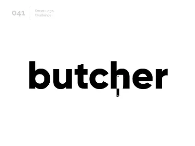 41/100 Daily Smart Logo Challenge 100 day challenge 100 day project abstract axe butcher letter letterform letters logo logo challenge modern negative space typography wordmark