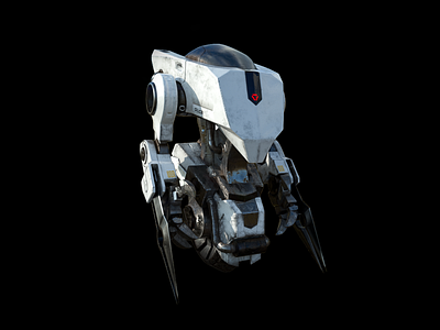 Robot ALICE 3d 3d model game mecha model modelling texture