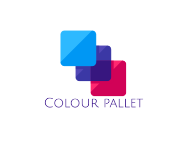 Colour Pallet colour scheme design illustration logo