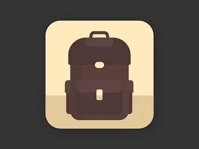 Daily Ui Challenge 005 - App Icon 005 adobe xd app bagpack dailyui dailyui005 icon illustration mobile