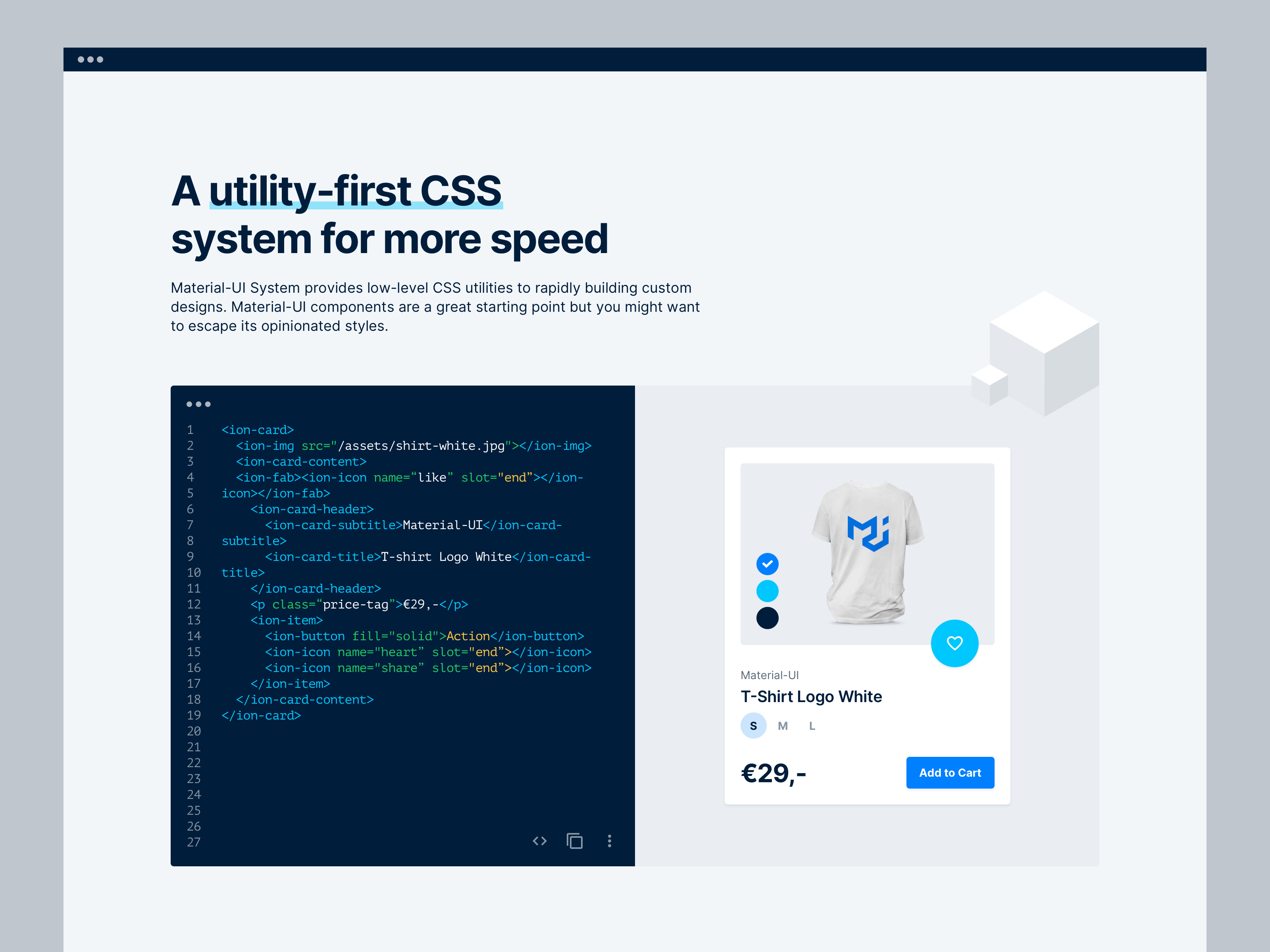 Material UI - Home by Filip Justić for Balkan Brothers on Dribbble