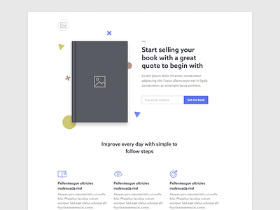 Landing Page Template landing ui ux