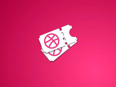 2 Dribbble Invites Giveaway dribbble giveaway invitation invite