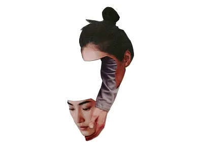 Stay Open 2d artist collage collage art cut cut paper design flat handmade illustration magazin minimal paper paper art