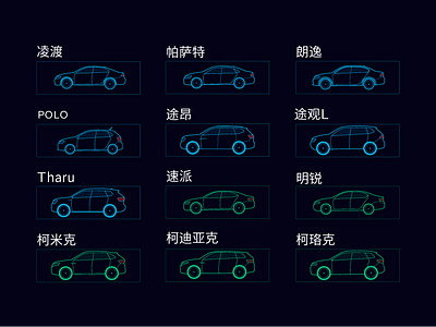 Volkswagen 图标 汽车