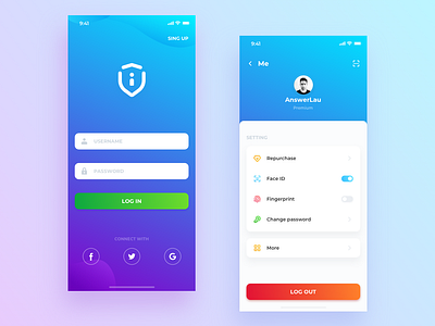 credit card login ae app basketball gif icon illustration ui