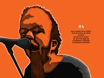 #Mihnea Blidariu 13mirrors lunaamara music orange rock singer