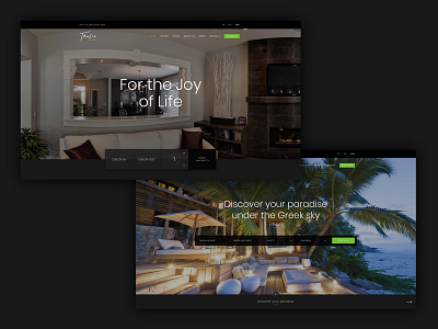 Thalia - Hotel and Resort Booking Bootstrap Template booking bootstrap creative css3 gallery hotel html5 parallax resort responsive retina