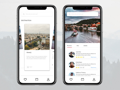 Travel App app concept design ecommerce mobile travel travel app ui uidesign ux web