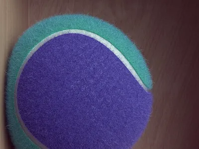 Tennis ball 3d cinema 4d redshift3d render tennis ball