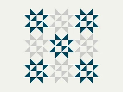 Holiday Quilt barnquilt design holiday cards icon illustration quilt star