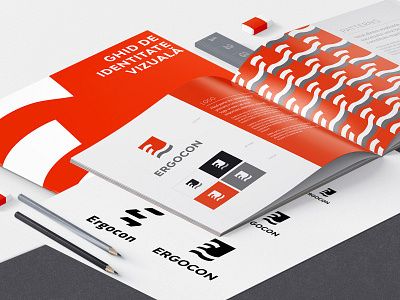 Ergocon Brand Identity Guide branding design graphic design logo logo design visual identity