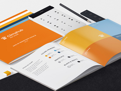 Climahub Brand Identity Guide branding design graphic design logo logo design visual identity