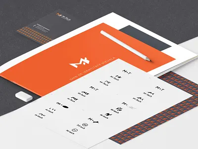 M-Tech Brand Identity Guide branding design graphic design logo logo design typography visual identity