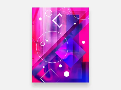 Poster Experiment abstract abstract art color gradient gradient color poster poster art poster design squared squares