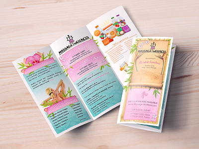 Trifold Brochure adobe illustrator graphic design illustration print ad print collateral