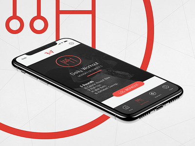 Workout of the Day [Daily UI / Day 062] 062 app dailyui dailyui062 design fwf graphic design ui web web design