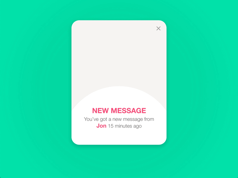 New Message Web UI clean ui message messager new message shot ui ux web design webdesign