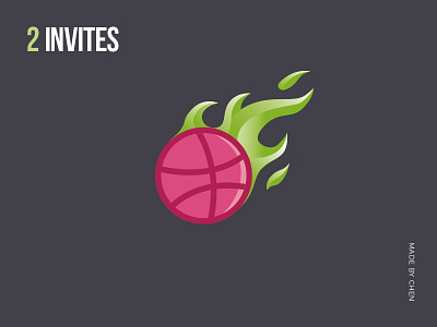 2 Dribbble invites invite