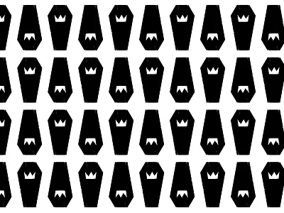 The Throne adobe coffin crown design icon illustration label throne vector