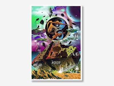 noise project 3 adobe illustrator cc artwork design digital art illustration poster art print art print design si fi space spaceship sureal