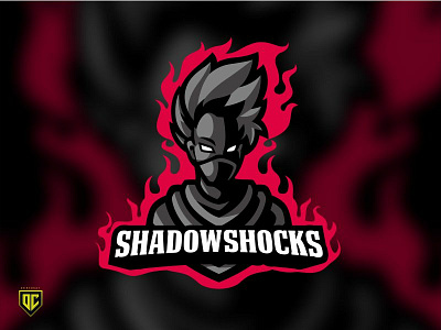 Vegeta logo mascot "SHADOWSHOCKS". design esport gaming ilustration mascot twitch vegeta