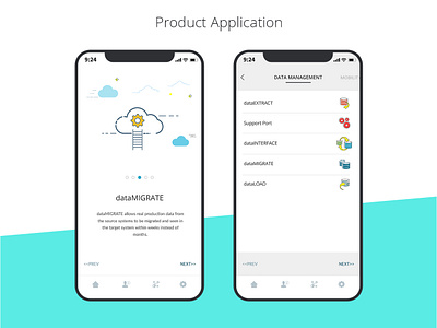 Product Application app art branding character clean company profile design flat icon illustration illustrator ios logo minimal mobile mobile app type ui ux vector