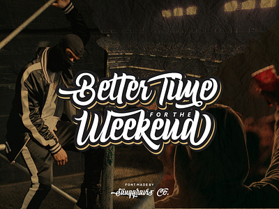 Better Time adventure america art beer branding fontlab hand lettering hand lettering art hooligans identity logo logotype parlente script scriptfont type typeface typography ultras vector