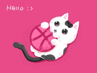 My little cat illustration