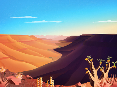 Namibia-Grootberg illustration
