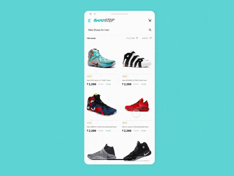 E-Commerce Concept App #dailyui #012 adobe xd android app app animation concept dailyui design e commerce illustration ios micro animation ui ui animation uidesign ux