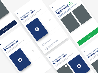 Document Verification app dailyui design layout mobile app design ui design upload ux