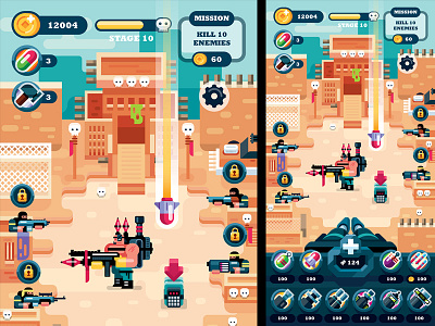 Game Design in Flat Art Style art branding cartoon character character design characters design drawing flat flat design game game design gigantic illustration illustrator logo man person vector vector art