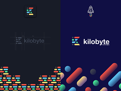 Kilobyte Technologies Logo app branding design digital flat kilobyte logo logo process logodesign logodesigner logodesigns logos process technology type typography ui ux web website